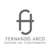 logotipo gris fernando arco centro de fisioterapia en almeria
