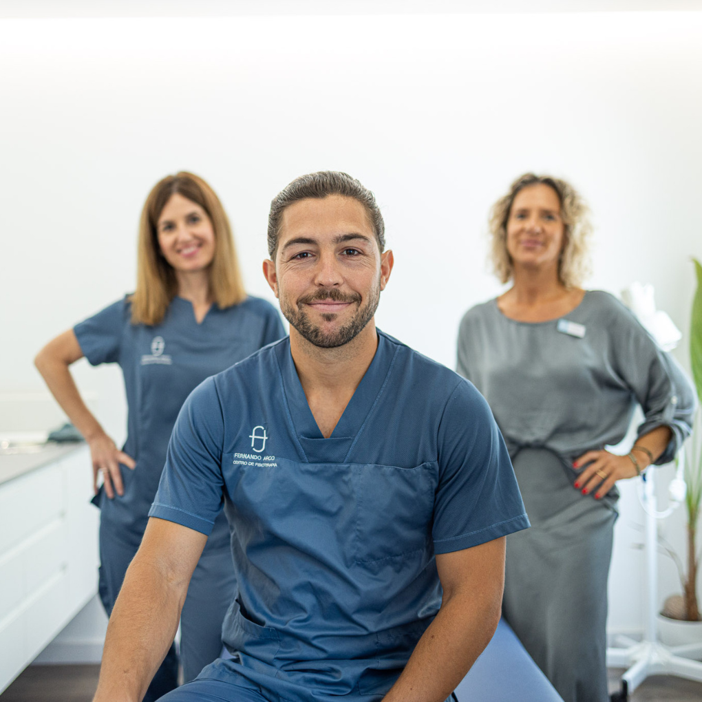 Equipo de Fisioterapia en Almería de Fernando Arco Equipo de Fisioterapeutas de Fernando Arco Centro de Fisioterapia en Almería