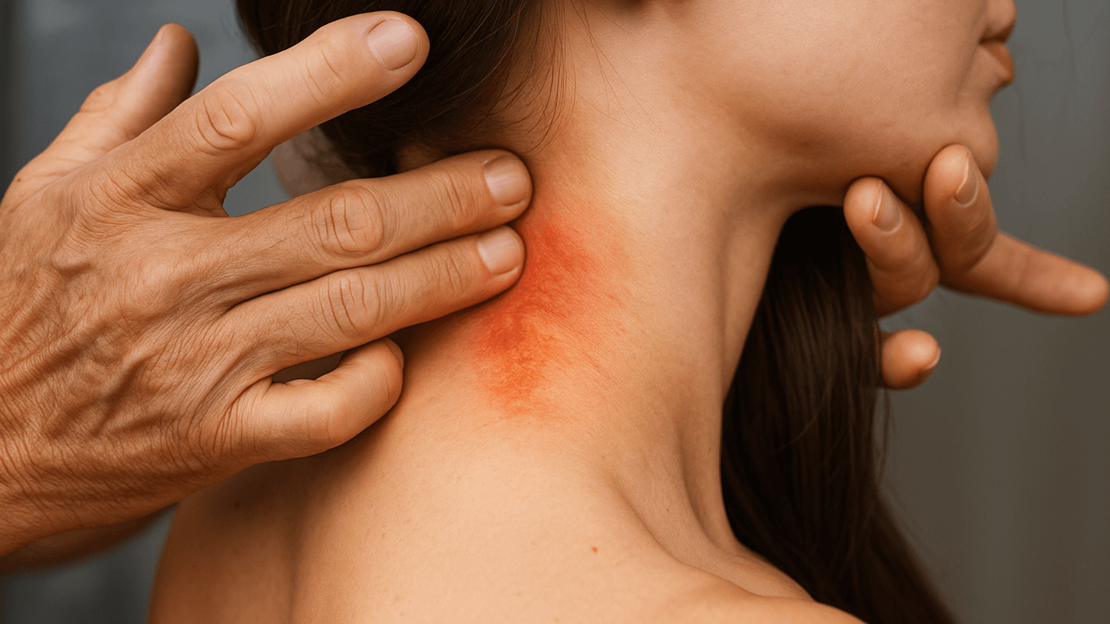 ejercicios-artrosis-cervical-fisioterapia-almeria (2) Paciente recibiendo ejercicio de terapia manual para artrosis cervical en Fernando Arco Centro de Fisioterapia en Almería