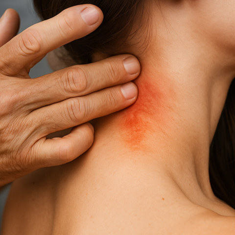 ejercicios-artrosis-cervical-fisioterapia-almeria Paciente recibiendo ejercicio de terapia manual para artrosis cervical en Fernando Arco Centro de Fisioterapia en Almería