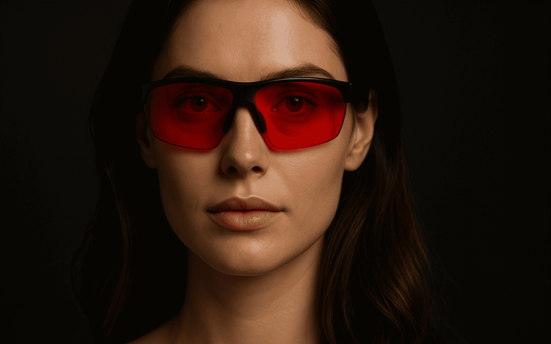 Gafas de Filtro Amarillo y Rojo