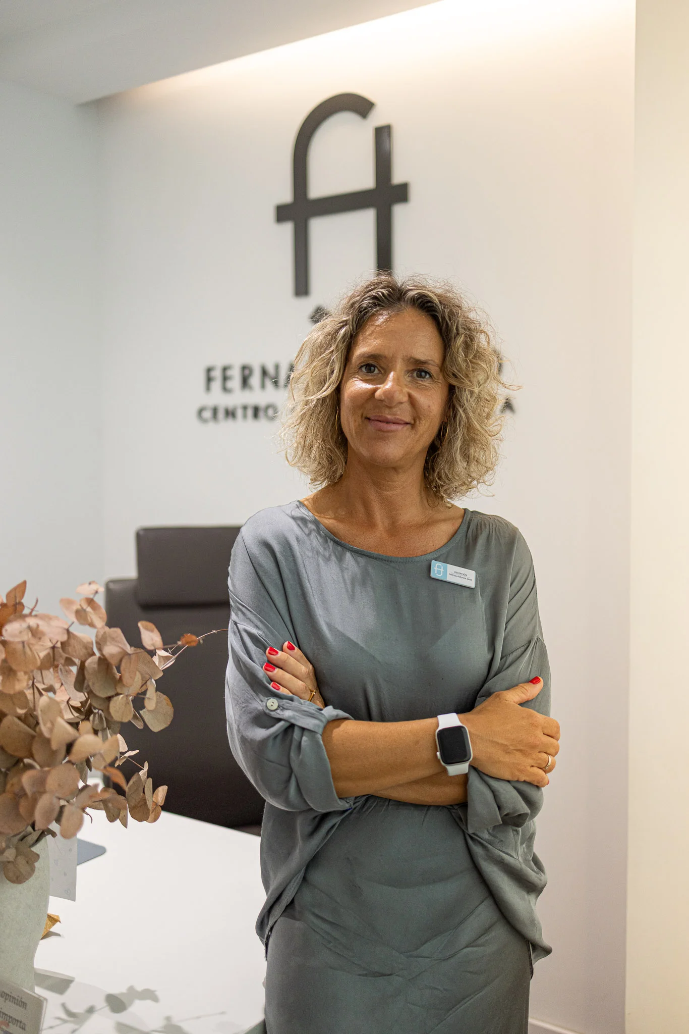 Mónica, administrativa de Fernando Arco Centro de Fisioterapia en Almería